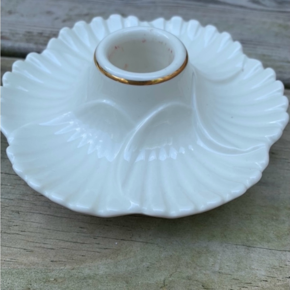 Lenox flower candle holders - Picture 3 of 10